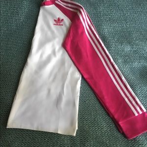 New Adidas long sleeve three stripes tee